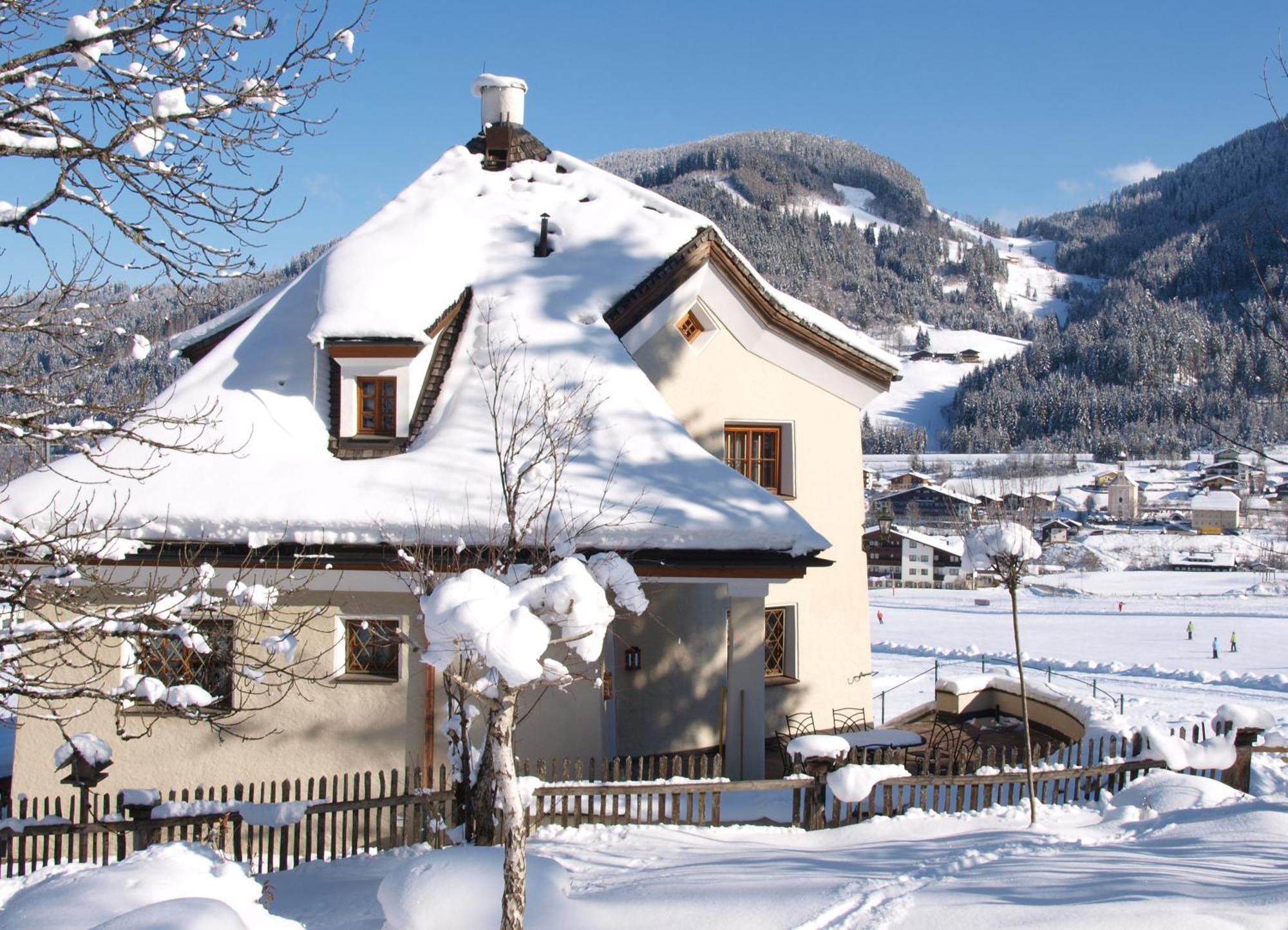 Chalet Myschloessl Flachau Bagian luar foto